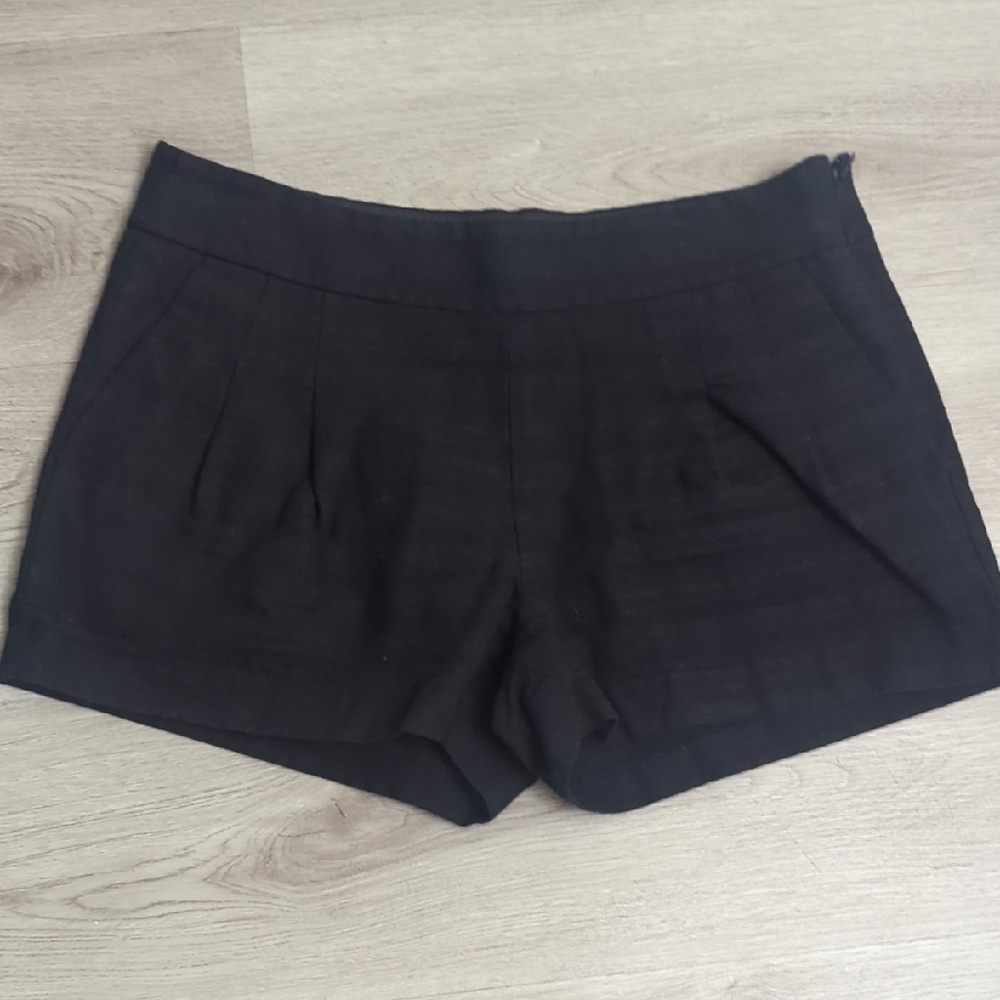 J. Crew High Waist Black Shorts